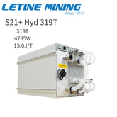 Bitmain Antminer S21+ Hyd 319T 4785W BTC (Bitcoin) mining