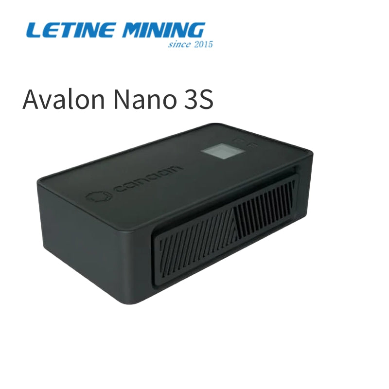 Canaan Avalon Nano 3S 6T 140W ASIC miner SHA-256 algorithm with PSU